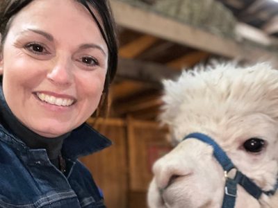 Flory Sanderson, Island Hill Farm, PEI Fibre Festival