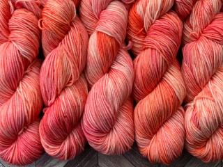 Bright colourways from Yarn Indulgences