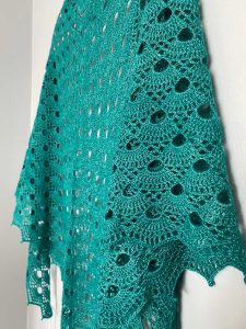Shawl Sample from Red Island Knits Shawl Sample from Red Island Knits
