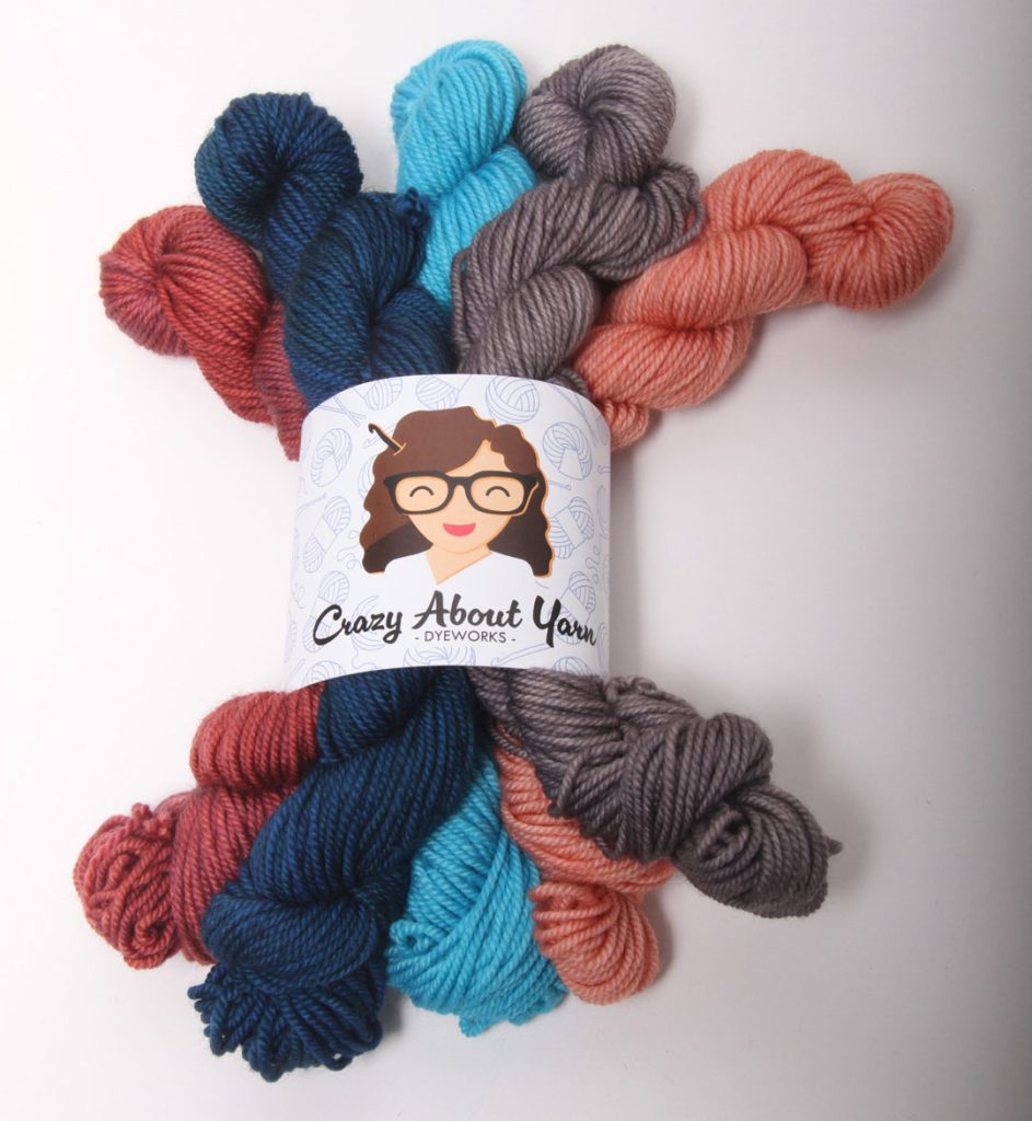 Product sample from Crazy About Yarn, Kanata, Ontario