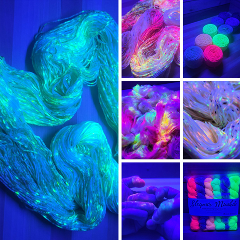 Glow-in-the-Dark Colours from Dragon Strings