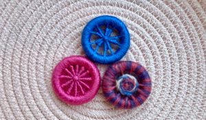 Dorset Buttons: Playing with an Old Technique in New Ways Workshop with Gillian Noonan