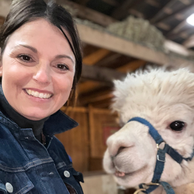 Flory Sanderson, Island Hill Farm, PEI Fibre Festival