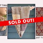 Snowy Thistle - mosaic knitting examples